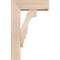 Ekena Millwork Balboa Block Smooth Bracket w/ Offset Brace, Douglas Fir, 5 1/2"W x 14"D x 22"H BKT0604X14X22BOA05SDF - alternate 3